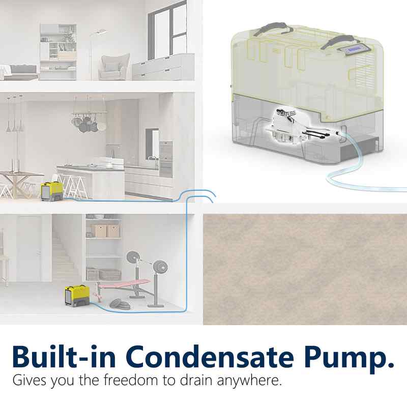 alorair storm lgr extreme dehumidifier with condensate pump