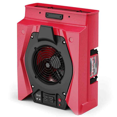 AlorAir Zeus 900 Low Profile Air Mover in red
