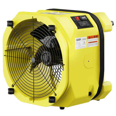 Alorair - Zeus Extreme - Axial Air Mover 3000 CFM in yellow front view