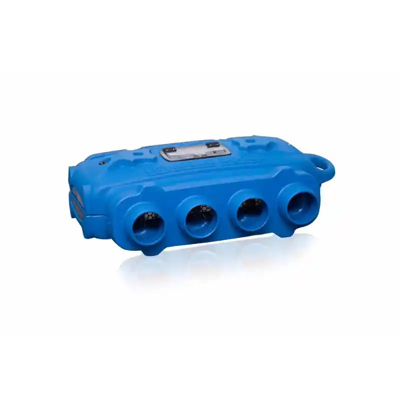 DBK Drymatic - #FGPH109FK, Boost Bar Full Adaptor Kit showing 4 port adapter mounted on boost bar