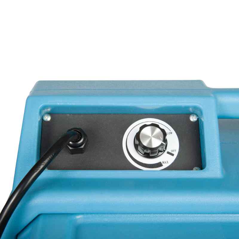 PURAERO AIR SCRUBBER PA-600-HAS-BL in blue variable speed knob
