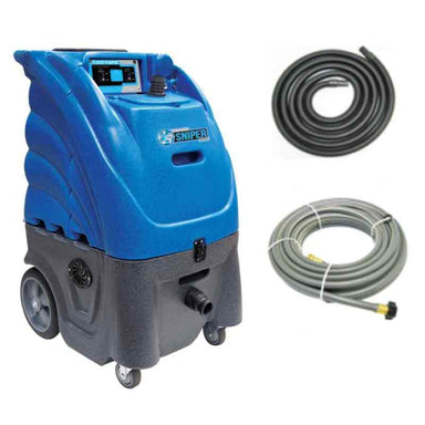 Sniper-Flood-Pumper-Model-80-6000 in blue bundle with hoses