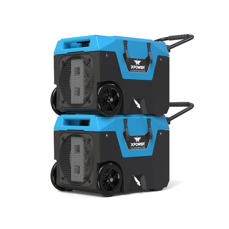 XPOWER XD-130Li Low Grain Refrigerant (LGR) Dehumidifier stackable view
