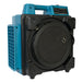 XPOWER X-2480A Professional 3-Stage HEPA Mini Air Scrubber in blue with lid on