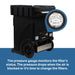 XPOWER AP-2500D Commercial HEPA Filtration Air Scrubber in black image shows pressure gauge
