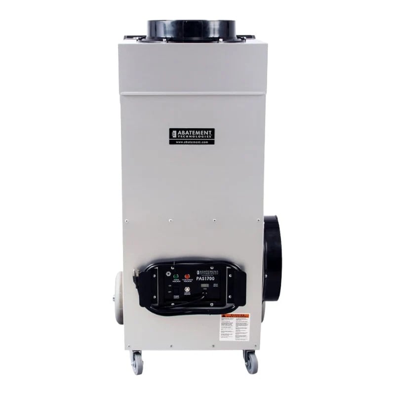 pas1700 front view straight on showing machine