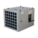 Abatement Technologies HEPA-AIRE PAS750  Portable Air Scrubber angled view of the filter side and control panel side