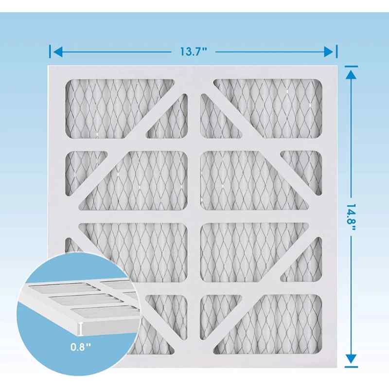 AlorAir Replacement MERV-10 Filters for CleanShield HEPA 550 Air Scrubber 5 Pack dimensions