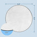 AlorAir Replacement MERV-8 Filters for Storm Elite Dehumidifiers 3 Pack showing dimensions