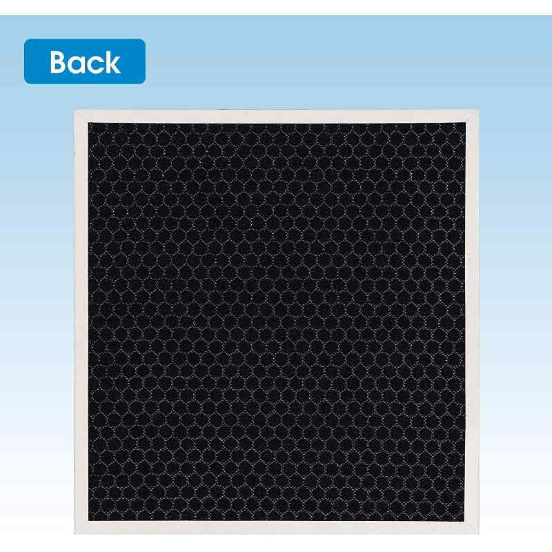 AlorAir HEPA Activated Carbon Filter Replacement Set for CleanShield HEPA 550 Air Scrubber back view