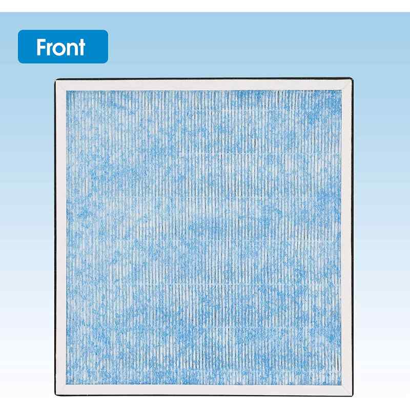 AlorAir HEPA Activated Carbon Filter Replacement Set for CleanShield HEPA 550 Air Scrubber front view