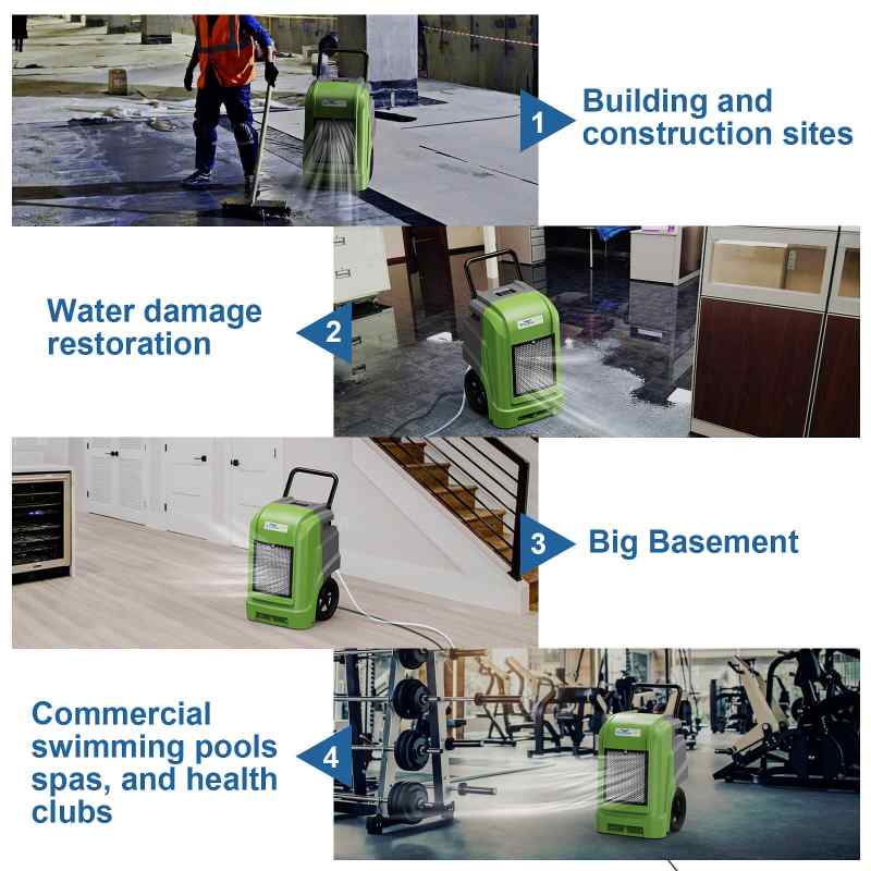 alorair storm ultra commercial dehumidifier with wifi real life scenarios