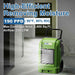 alorair storm ultra commercial dehumidifier with wifi in green with text describing moisture removing ability