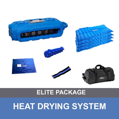 DBK Drymatic water damage floor and wall mat drying system with injection kit elite package