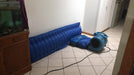 DBK Drymatic #FGPH351, Platinum Package Wall/Floor Mat Drying System drying a baseboard