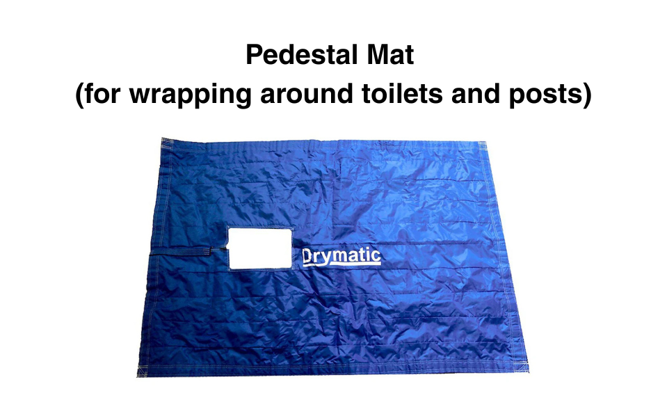 DBK Drymatic #FGPH351, Platinum Package Floor Mat Drying System pedestal mat view