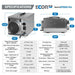 EcorPro EDP50-PRO Stainless Steel Desiccant Dehumidifier-50 PINT specifications