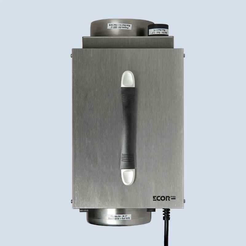 EcorPro EDP50-PRO Stainless Steel Desiccant Dehumidifier-50 PINT top view
