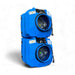 OmniAire OA600 Nitro PRO C Air Scrubber Negative Air Machine with Bulk Carbon Filter 600 CFM stacked view