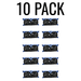 Phoenix Focus II Dual Axial Air Mover Water Restoration Equipment Package - 10 Pack in blue