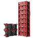 phoenix dual axial air mover in red view of 8 units stacked up