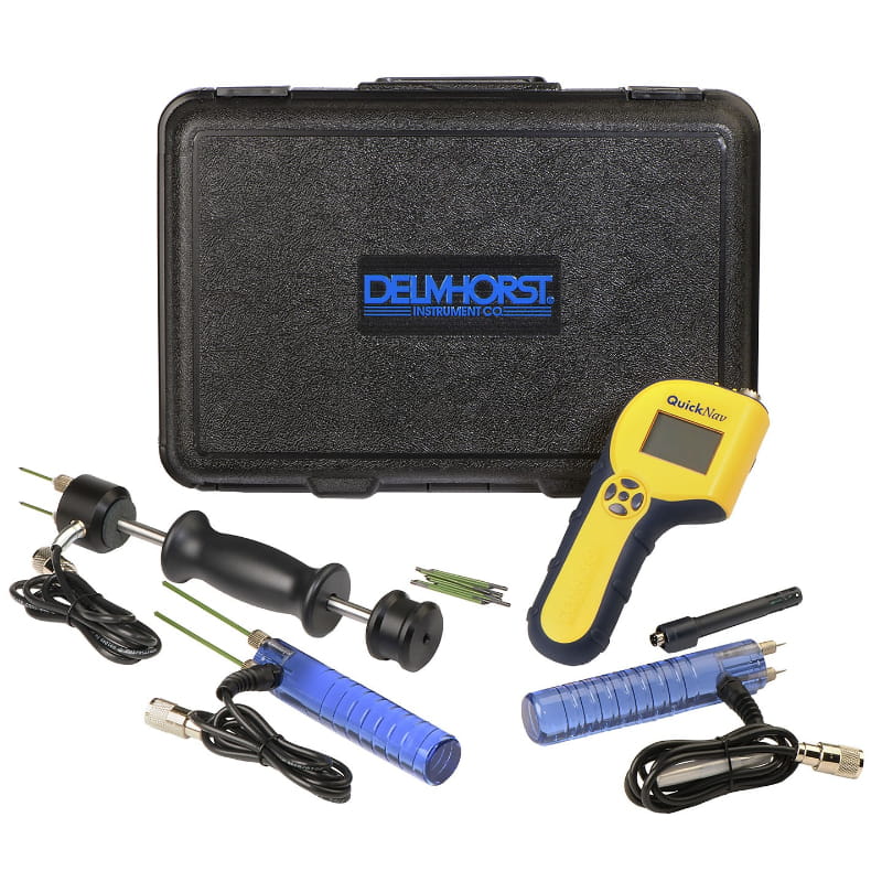Delmhorst QuickNav Moisture Meter Contractor Package — Restoration Base