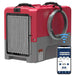Storm LGR Extreme Commercial Dehumidifier with Wi-Fi in red with mobile app
