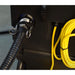 discharge hose connection view on the US PRODUCTS Kraken Flood Pumper Extractor - 25' Vacuum Hose & 50' Dump Hose Bundle