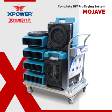 main view of XTREMEDRY® Mojave Complete DIY Pro-Drying System for Water & Flood Damage Restoration