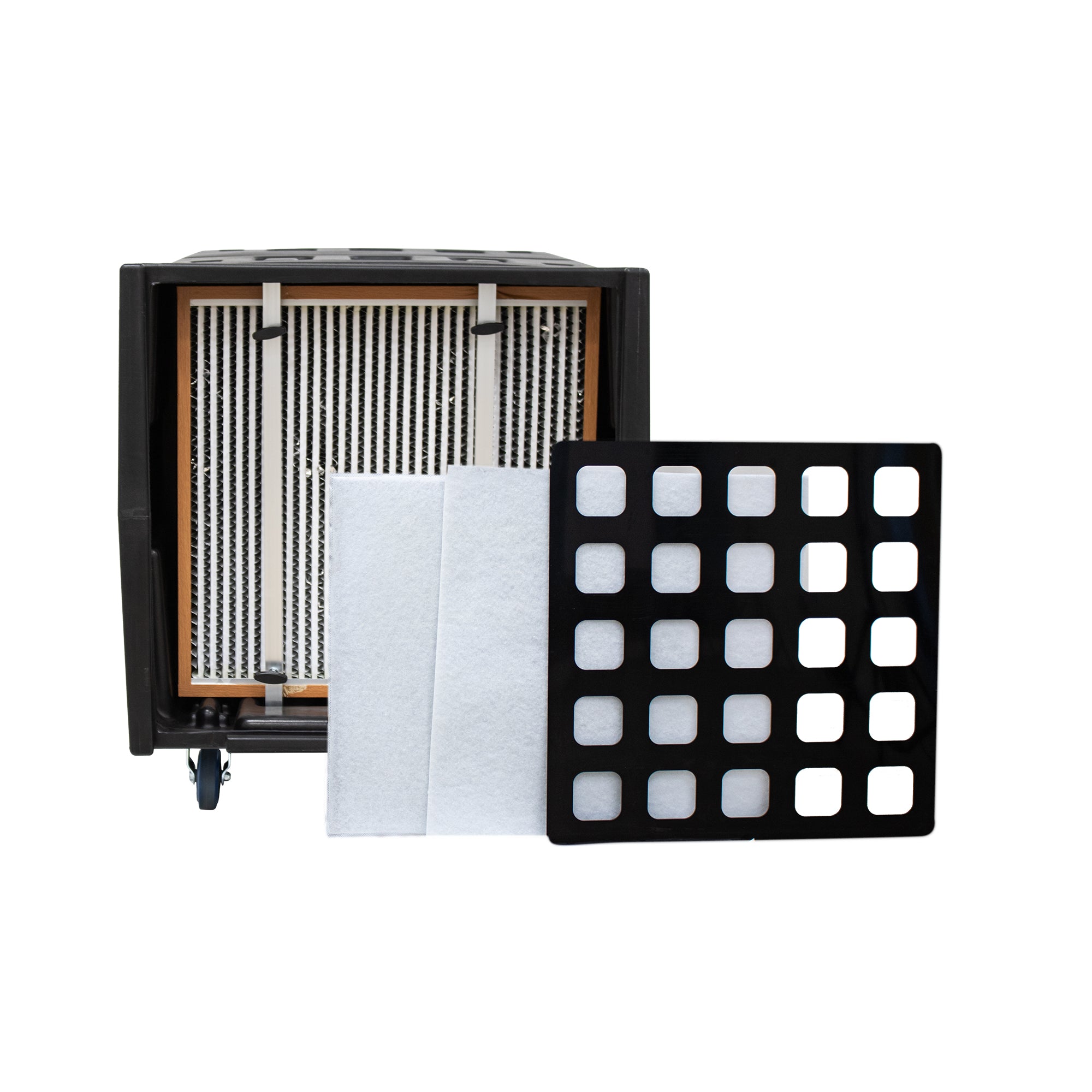 XPOWER AP-2000 Portable HEPA Air Scrubber & Air Filtration System - 2000 CFM filter view