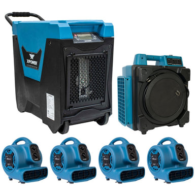 XPOWER water restoration equipment packages DIY KIT #2 MAIN VIEW