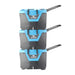 stacked view of XPOWER XD-125Li Low Grain Refrigerant (LGR) Dehumidifier - 220 PPD