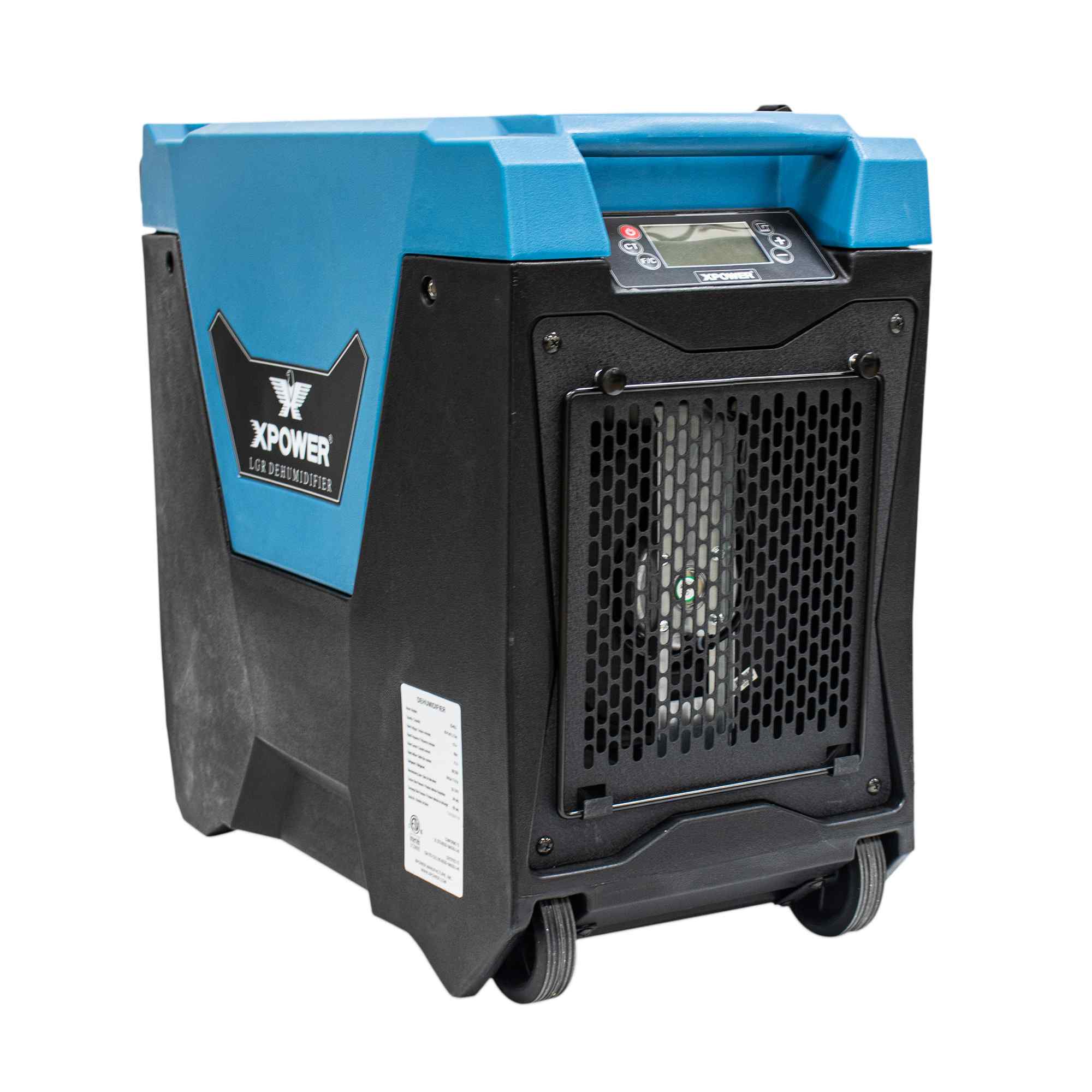 XPOWER XD-85L2 Commercial LGR Dehumidifier main view in blue