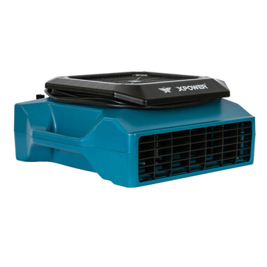 XPOWER XL-760AM Professional Low Profile Air Mover (1 3 HP) IN BLUE MAIN VIEW