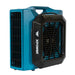 XPOWER XL-760AM Professional Low Profile Air Mover (1 3 HP) IN BLUE SIDEWAYS TOP VIEW