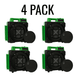 XPOWER X-2480A HEPA Mini Air Scrubber - 550 CFM water restoration equipment packages 4 pack in green