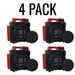 XPOWER X-2480A HEPA Mini Air Scrubber - 550 CFM water restoration equipment packages 4 pack in red