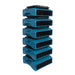 XPOWER XL-760AM Professional Low Profile Air Mover 1/3 HP - 1150 CFM in blue stacked view 