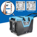 image showing mobile app control with XPOWER XD-125Li Low Grain Refrigerant (LGR) Dehumidifier