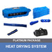 DBK Drymatic #FGPH351, Platinum Package Wall/Floor Mat Drying System full kit view