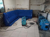 DBK DRYMATIC - Wall Heat Drying System, #FGPH156, Large Wall Mat Kit drying a large water damaged wall