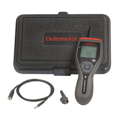 delmhorst htx 30 with case and extension cable and extra sensor