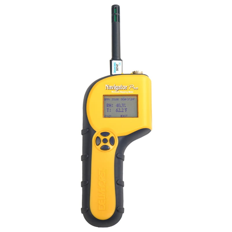 delmhorst navigator pro in yellow main view