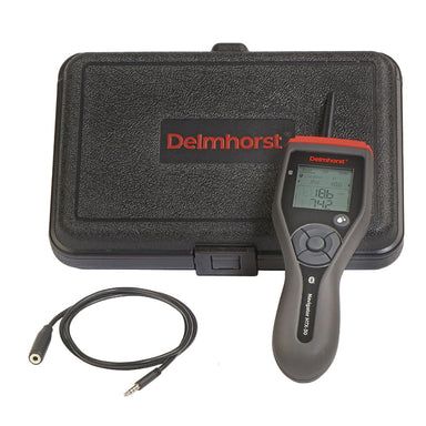 delmhorst hygrometer with case and extension cable