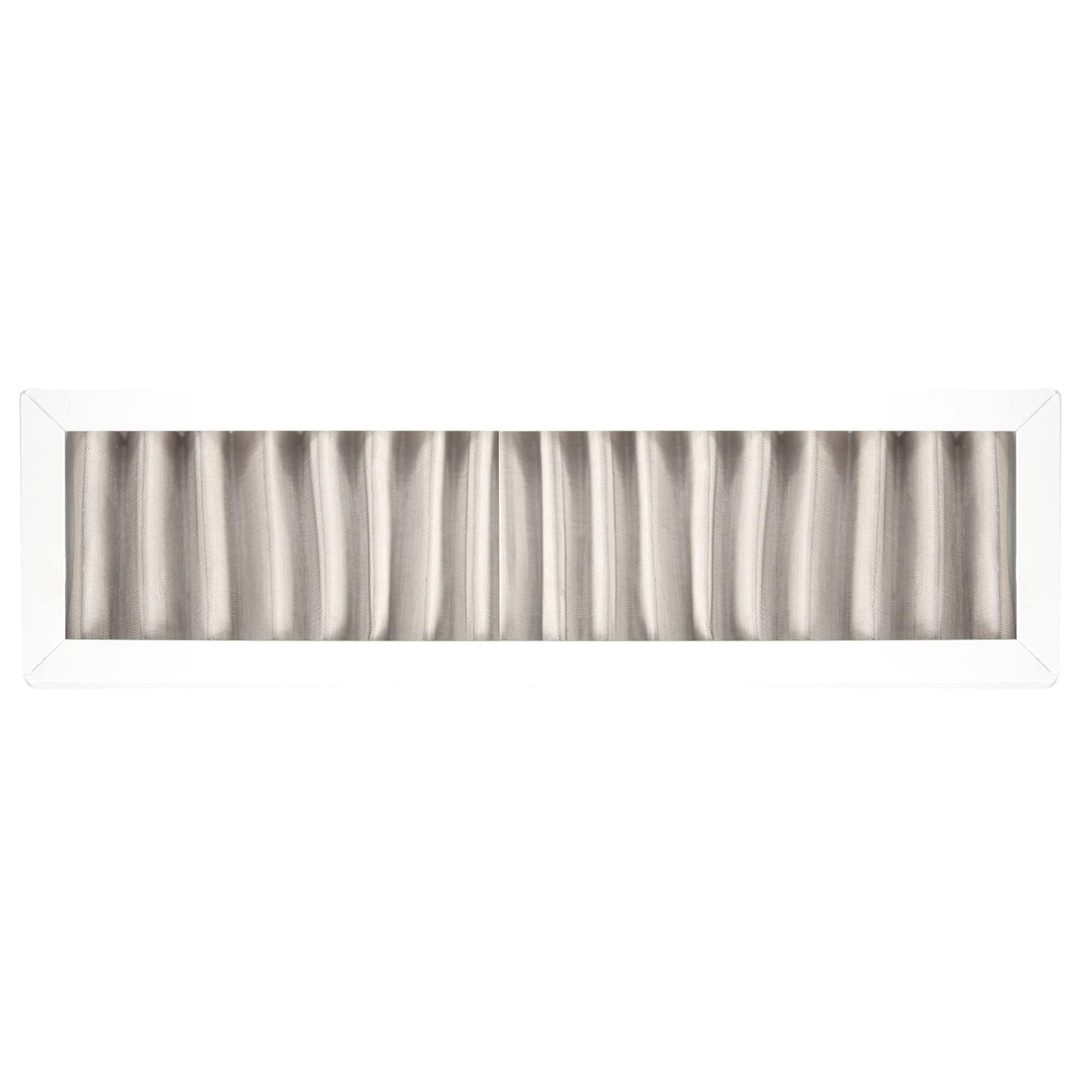 view of the filter that goes with the blue XPOWER XD-125Li Low Grain Refrigerant (LGR) Dehumidifier
