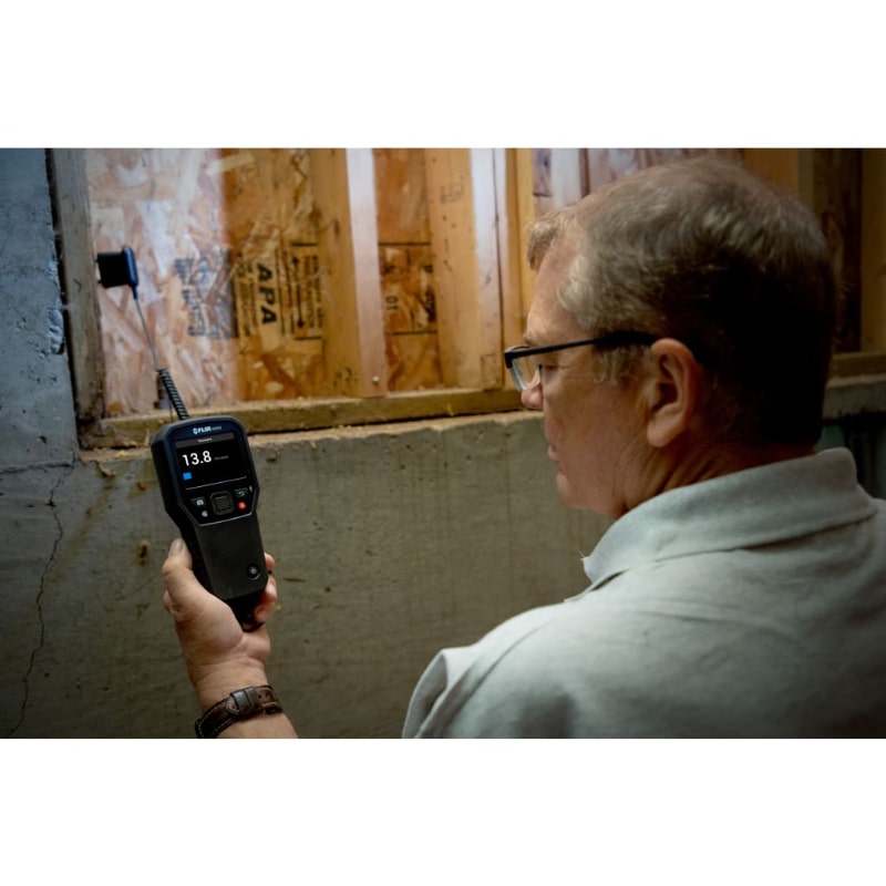 flir mr265 pin mode being used in wood