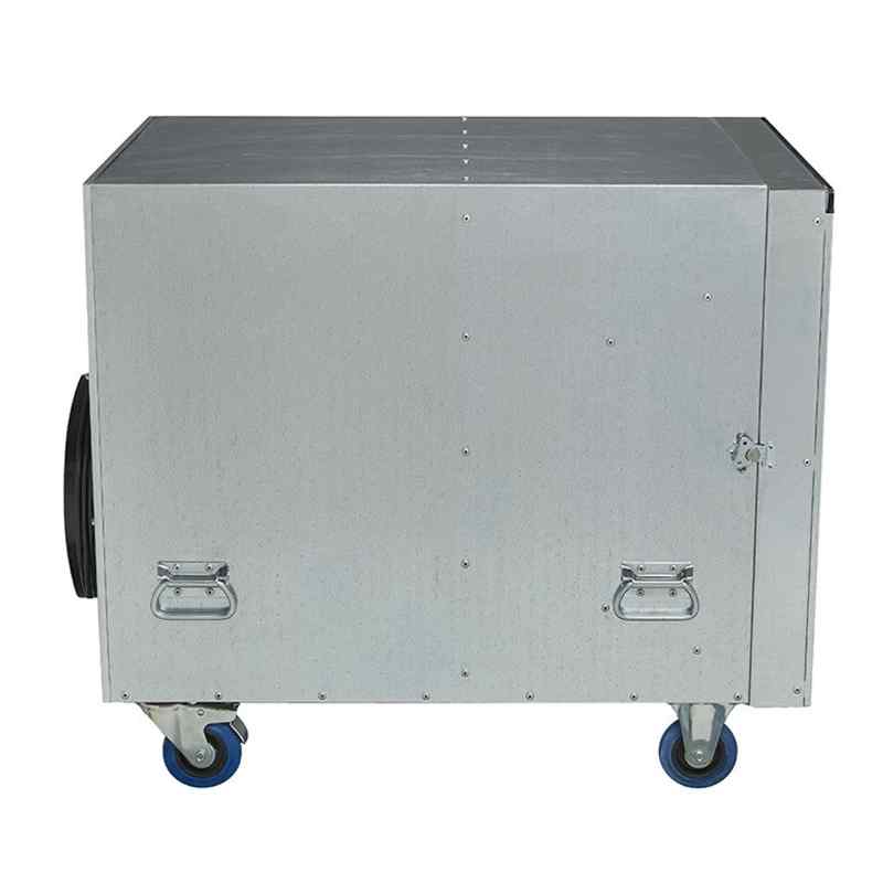 abatement technologies h2km negative air machine side view