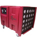 novatek f2100 novair 2000 hepa air scrubber negative air machine front filter view