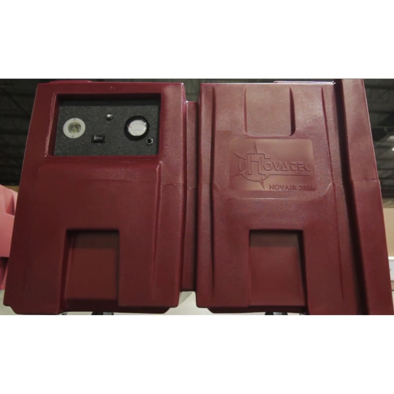 novair f2100 in red side view