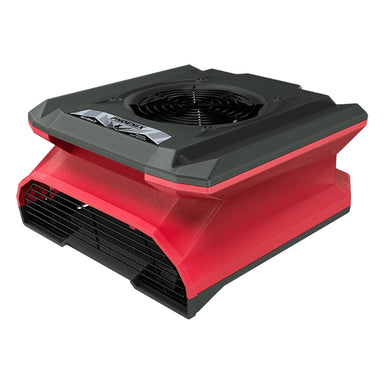 phoenix airmax radial air mover in red angled view